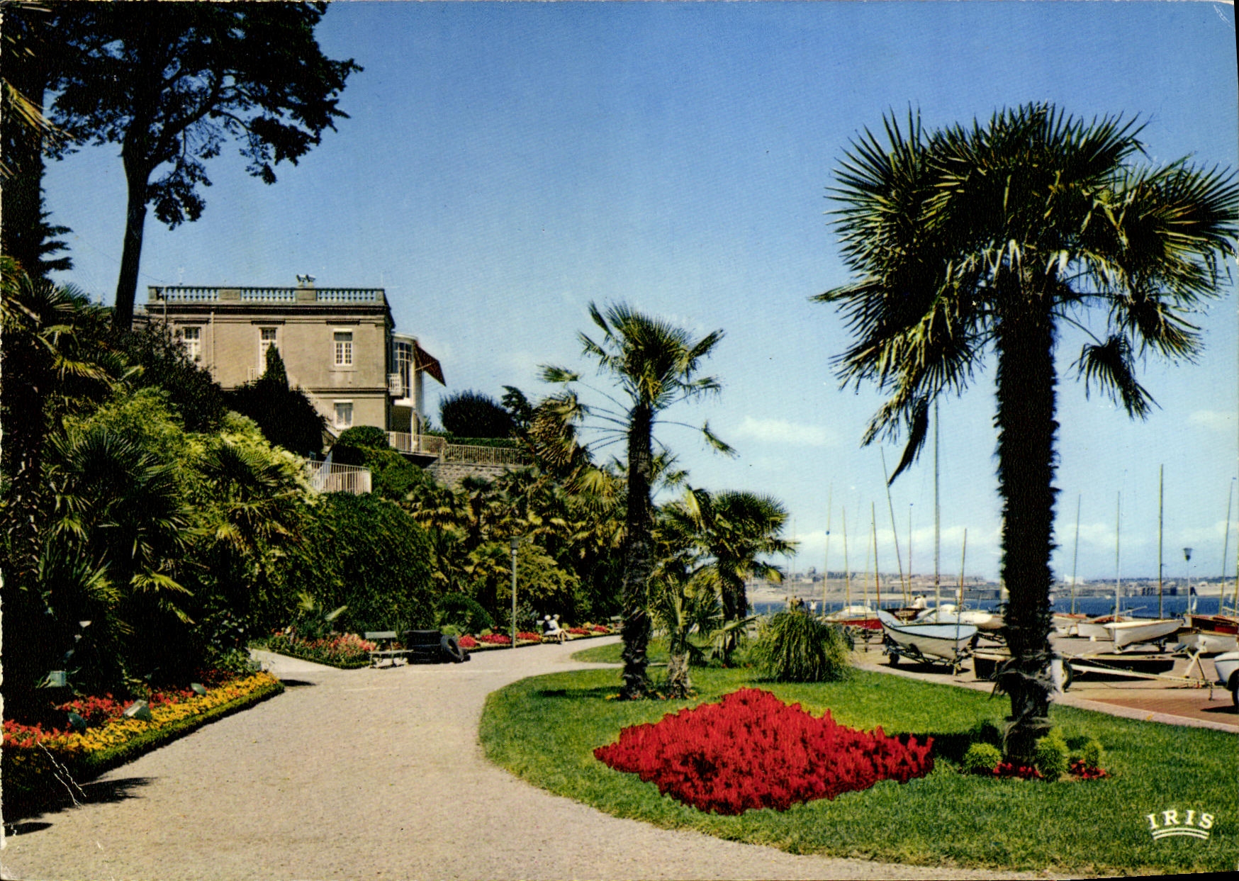 Les Jardins du « Clair de Lune » — Dinard — éditeur IRIS, n° 15 - Anverso