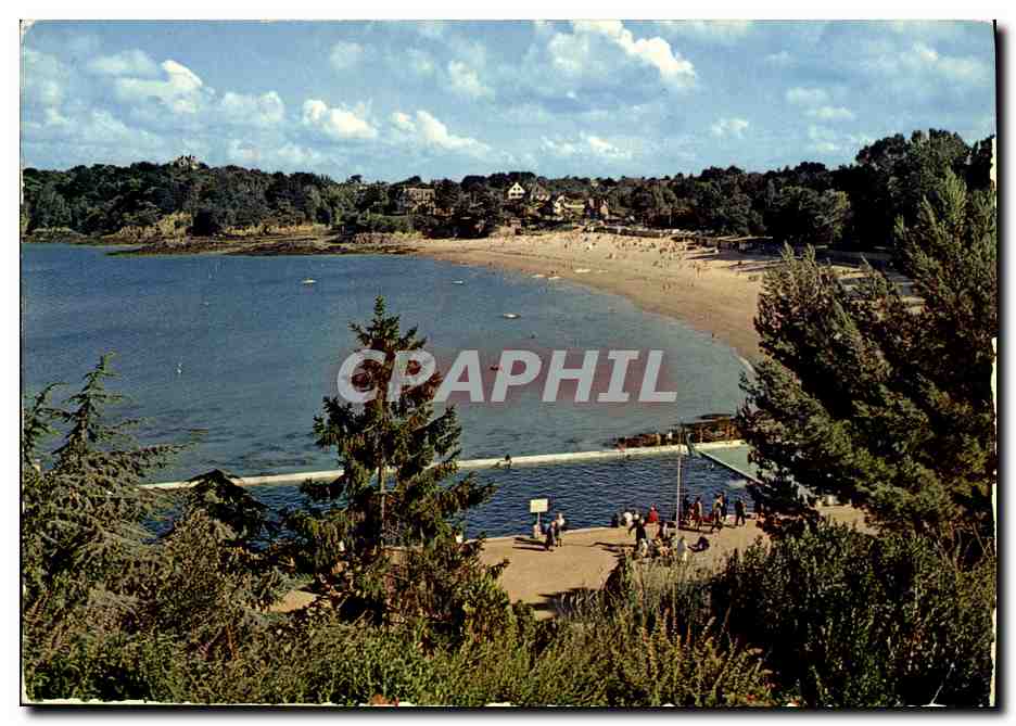 CPM Dinard La Plage du Prieure San Piscine