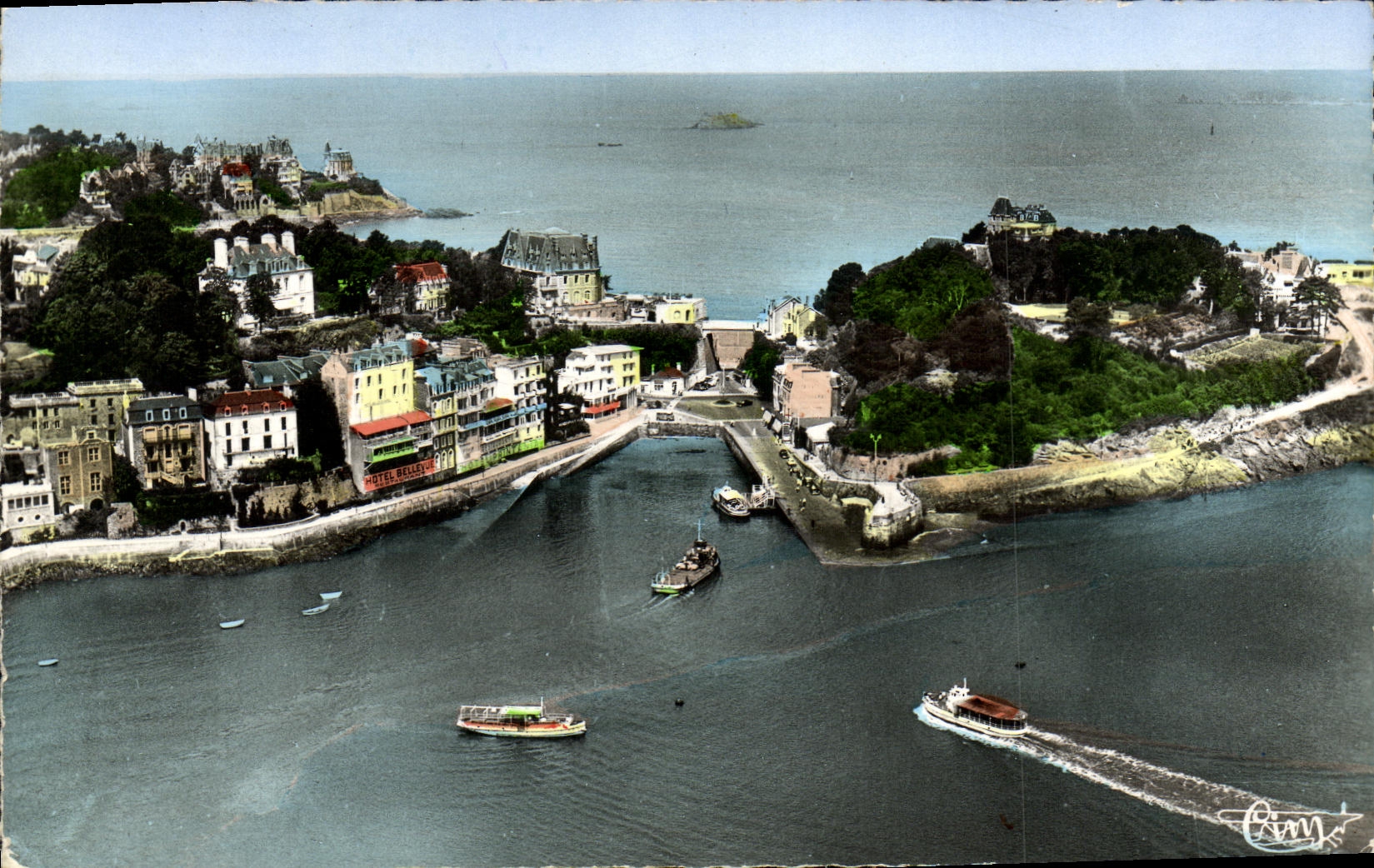 Dinard — Les Vedettes — Le Pont Émeraude — Photographe Combier Imprimeur