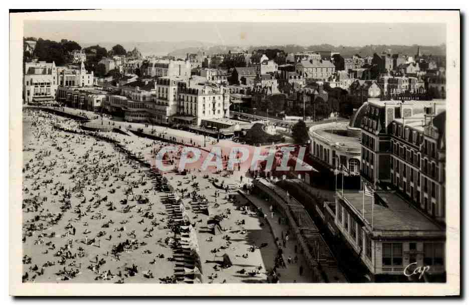 CPM Dinard Vue Generale Prise du Crystal Hotel