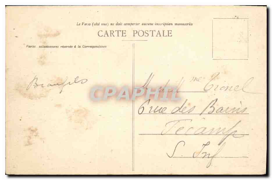 Dinard - Vue générale de la Plage - G.F. - Édition Guérin, St-Malo (Lest-V.) — Rückseite