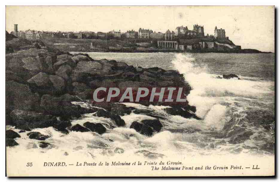 CPA Dinard La Pointe de la Malouine et du Grouin