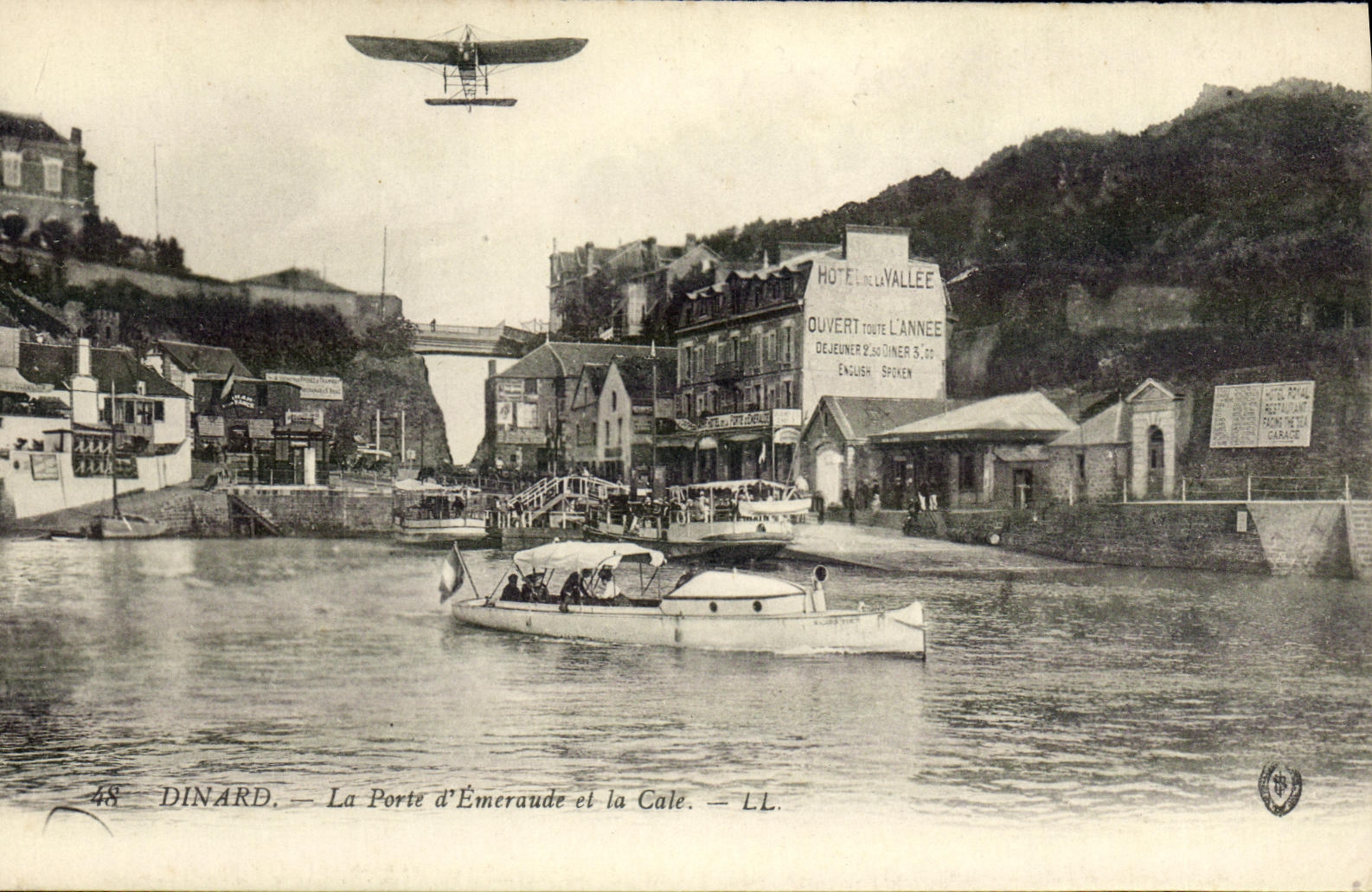 Dinard — La Porte d'Émeraude et la Cale — LL.