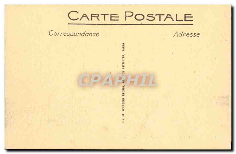 CPA La Rance Le Mont Joli Bateau  — Rückseite