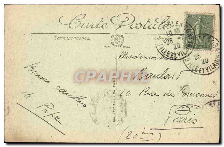 Dinard — Le Chemin de Ronde — LL — Achterkant