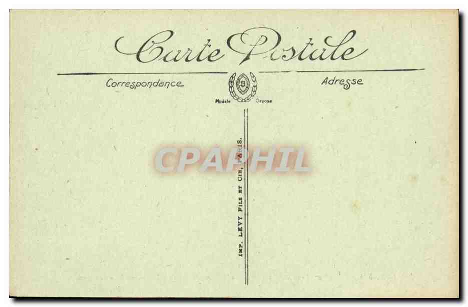CPA Dinard Effet de Lune a la Pointe de la Malouine  — Rückseite