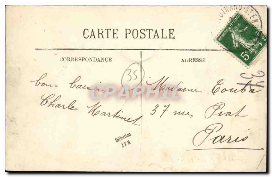 Dinard — Le Bec de la Vallée — LL — Rückseite