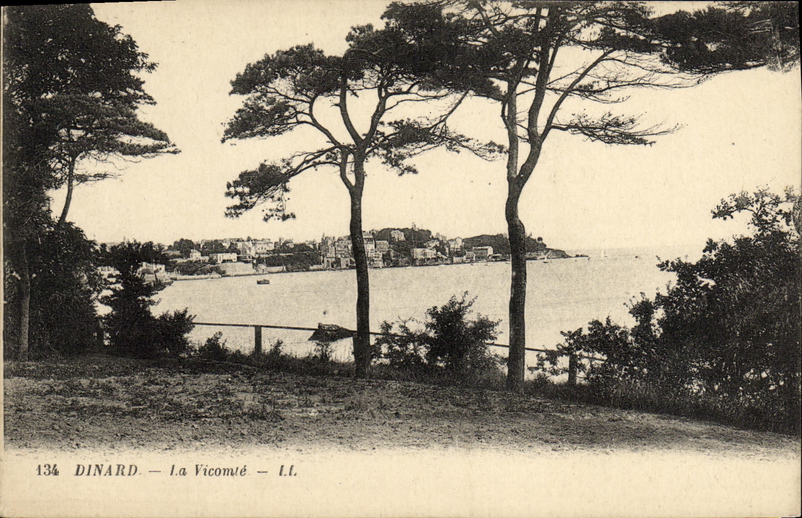 Dinard — La Vicomté — L.L. - Anverso