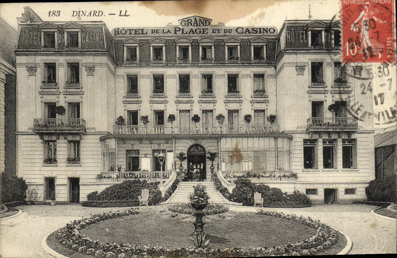 Dinard — Grand Hôtel de la Plage et du Casino — Lévêque & Cie, Paris, n°183