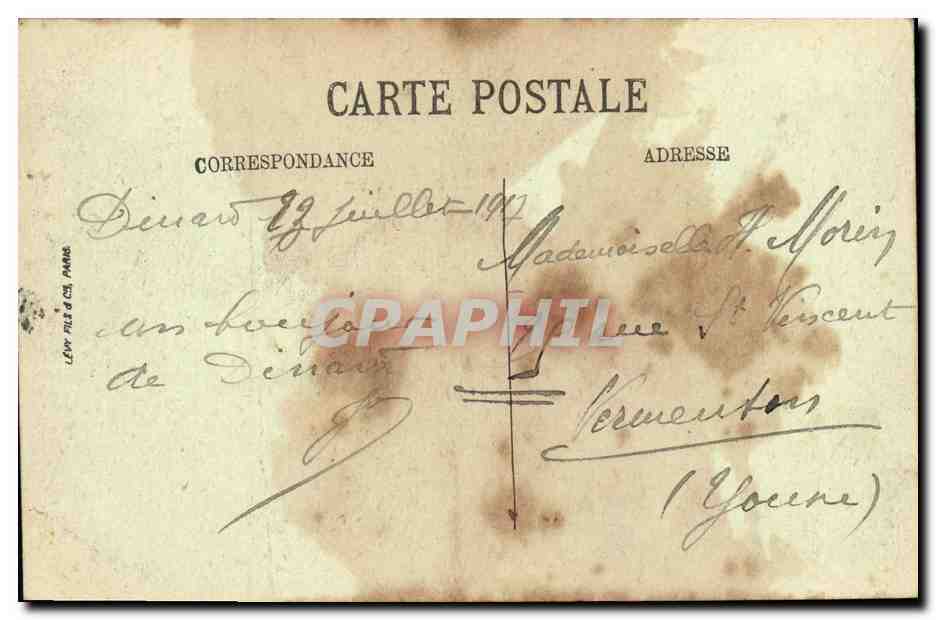 Dinard — Grand Hôtel de la Plage et du Casino — Lévêque & Cie, Paris, n°183 — Reverso