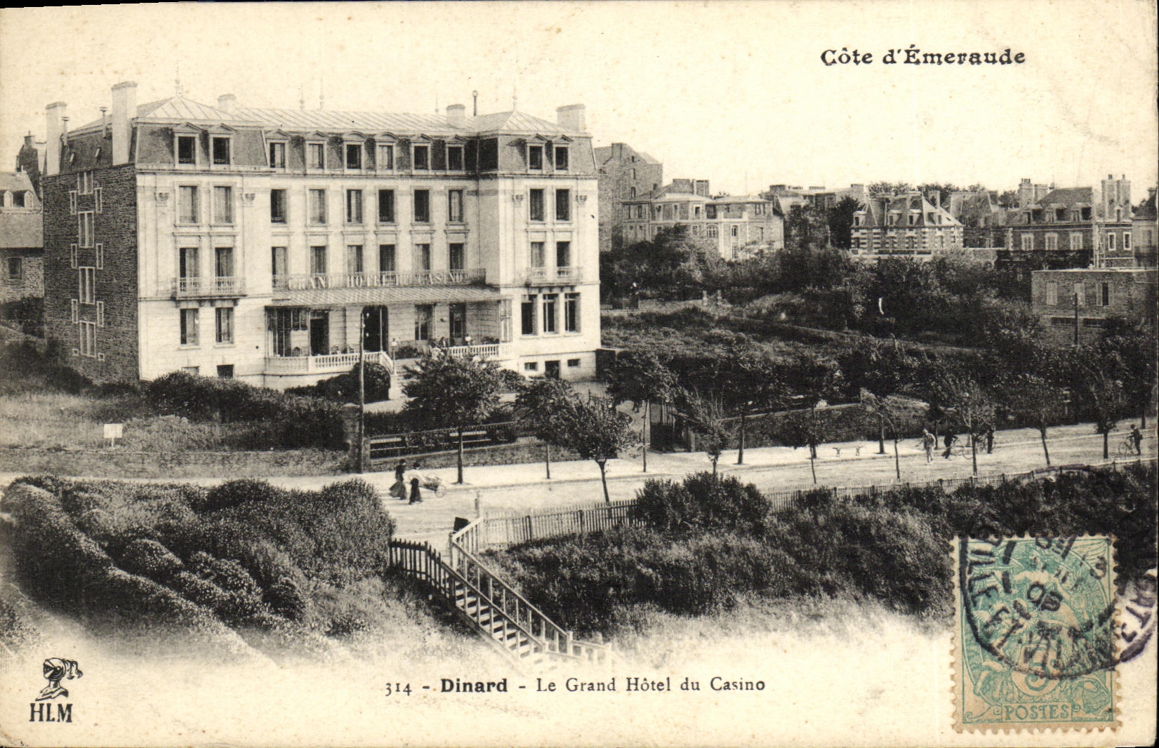 Dinard - Le Grand Hôtel du Casino — Côte d'Émeraude — HLM, n°314