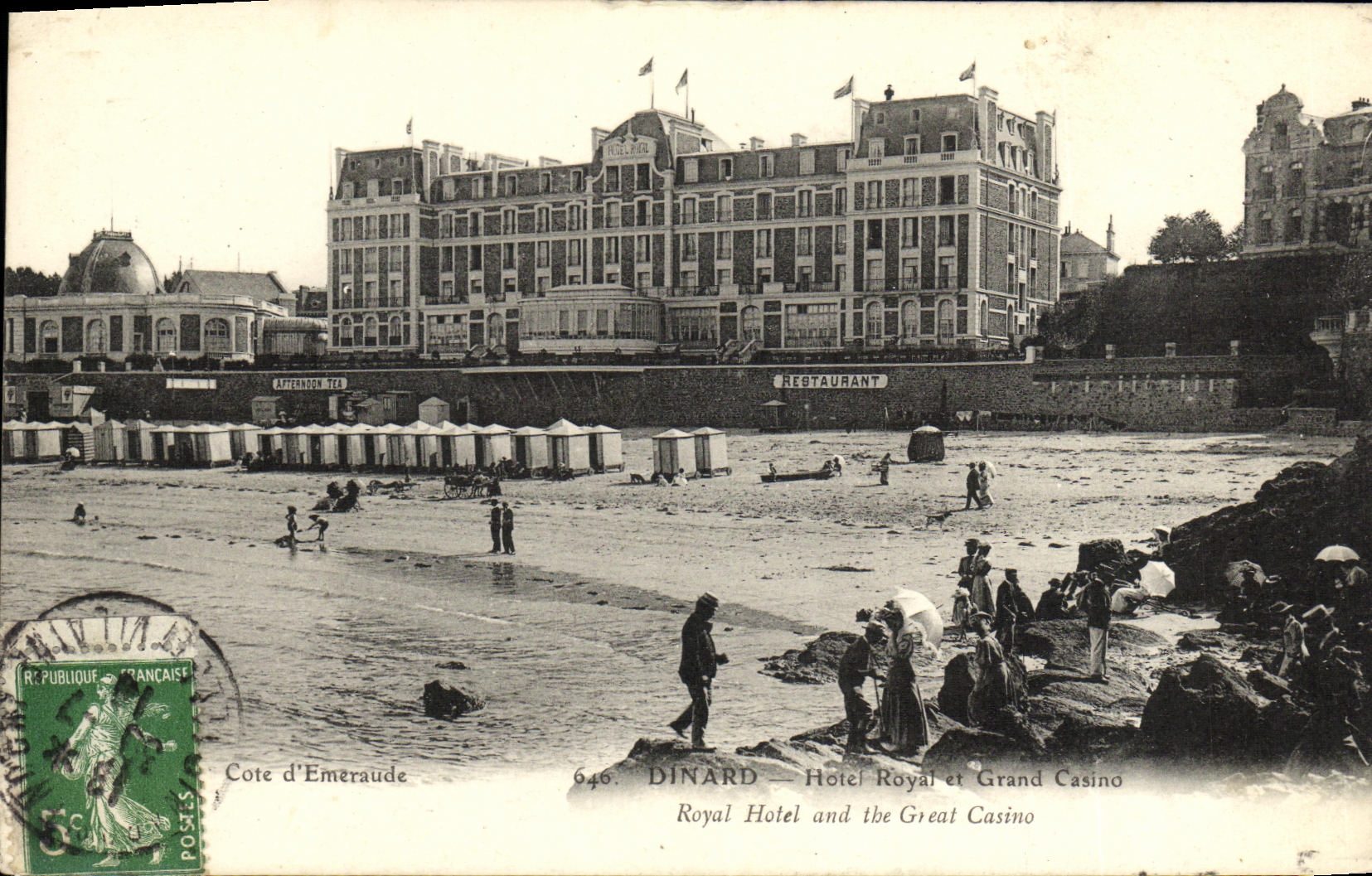 Dinard — Hotel Royal et Grand Casino — Côte d'Émeraude