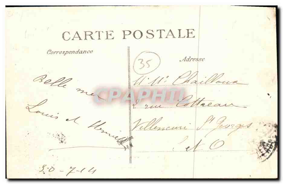 Dinard — Hotel Royal et Grand Casino — Côte d'Émeraude — Rückseite