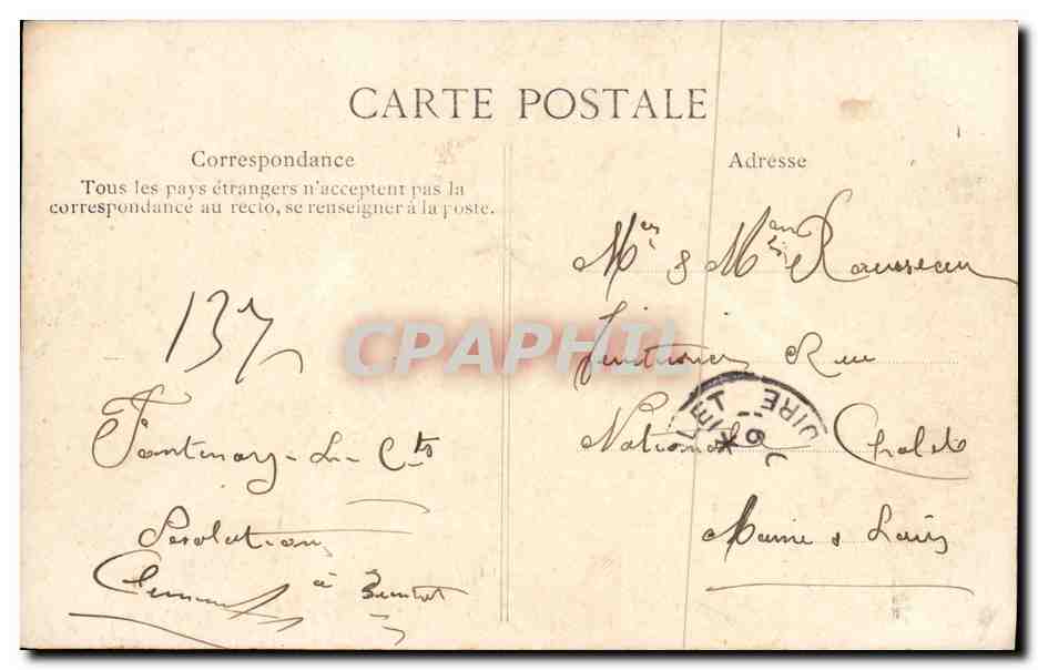 Dinard — Rue Levavasseur — Côte d’Emeraude, n°689 — Rückseite