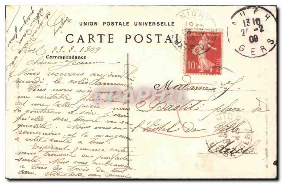 CPA Dinard Villa Sunnyside — Rückseite