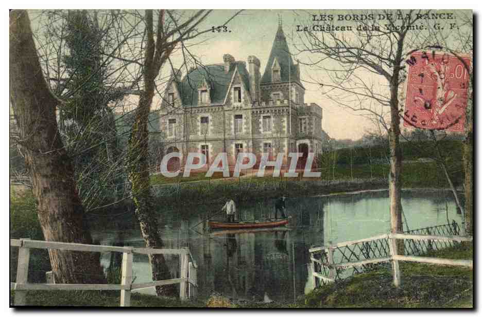 Les Bords de la Rance — Le Château de la Vicomme — G. F. n°143