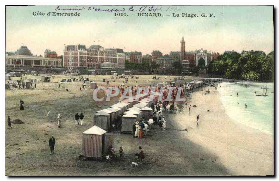 Dinard — La Plage — G. F. — 1001