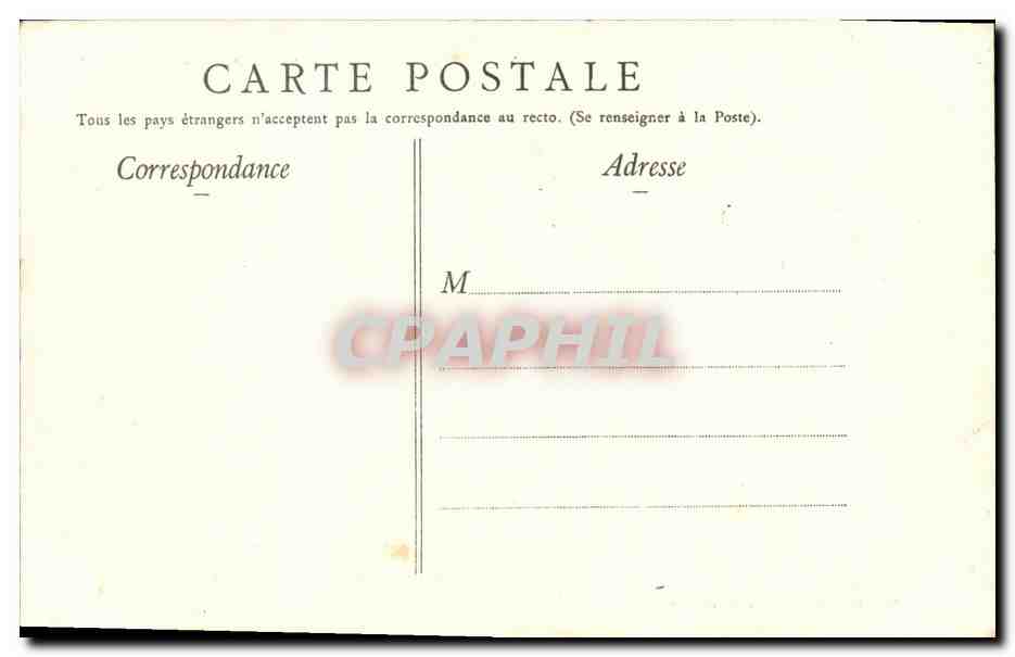 Dinard — La Plage — G. F. — 1001 — Rückseite