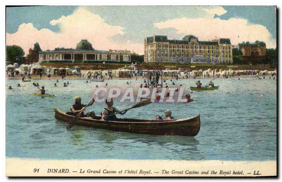 Dinard — Das Grand Casino und das Hotel Royal — LL.