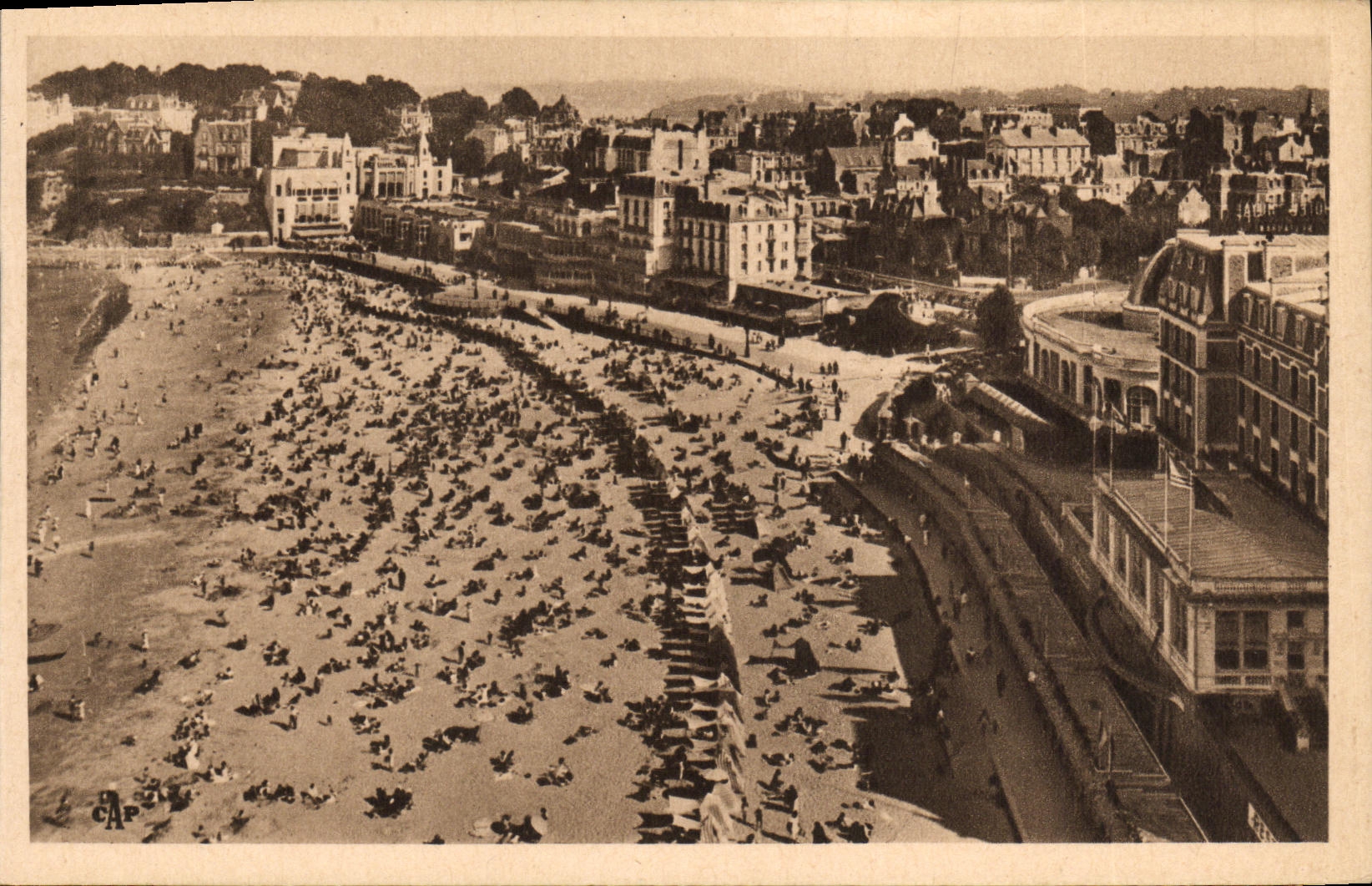 Dinard — Vue générale prise du Crystal-Hôtel — C.A.P. 12