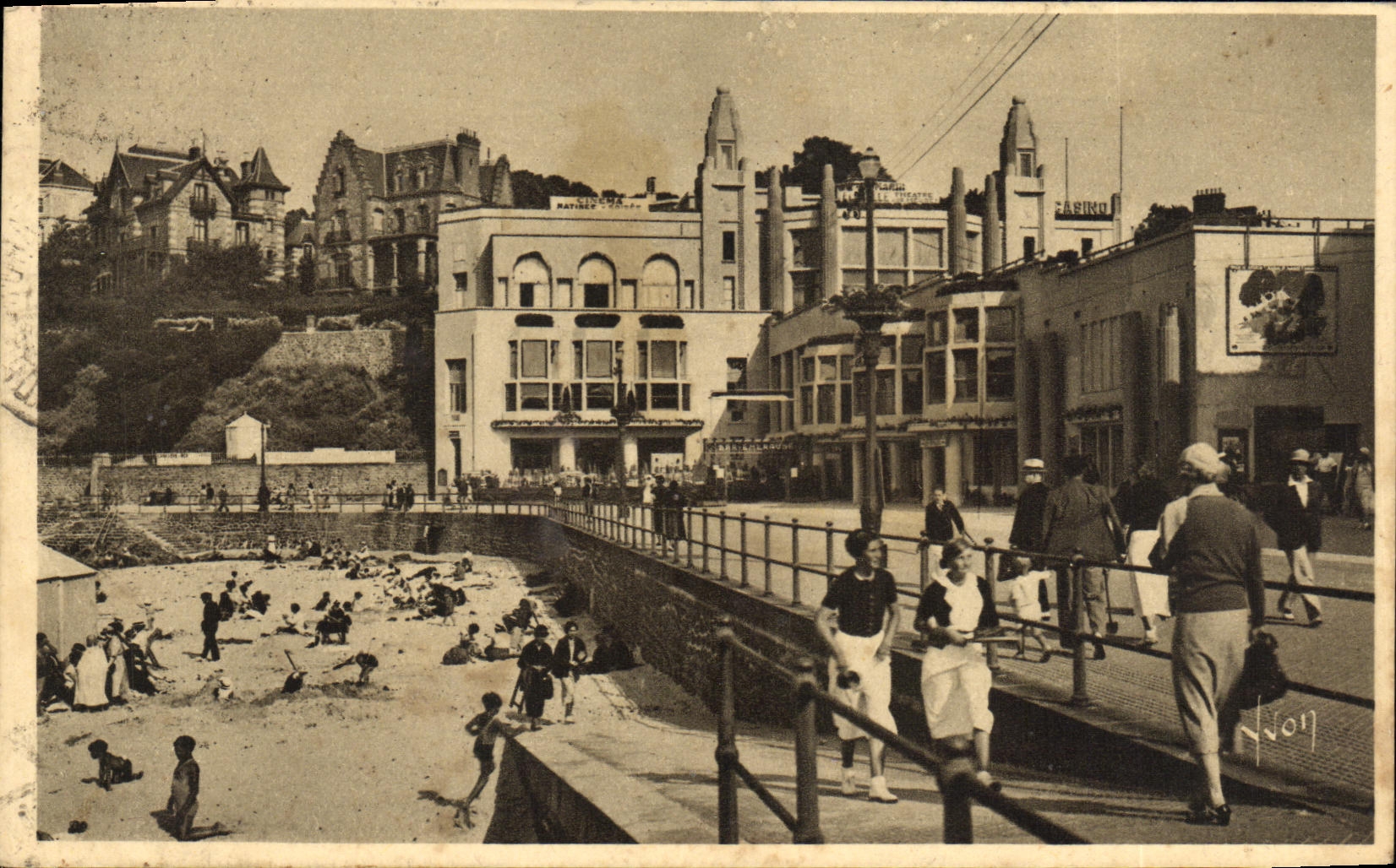 Dinard (Ille-et-Vilaine) — Le Casino — Les Éditions d'Art Yvart