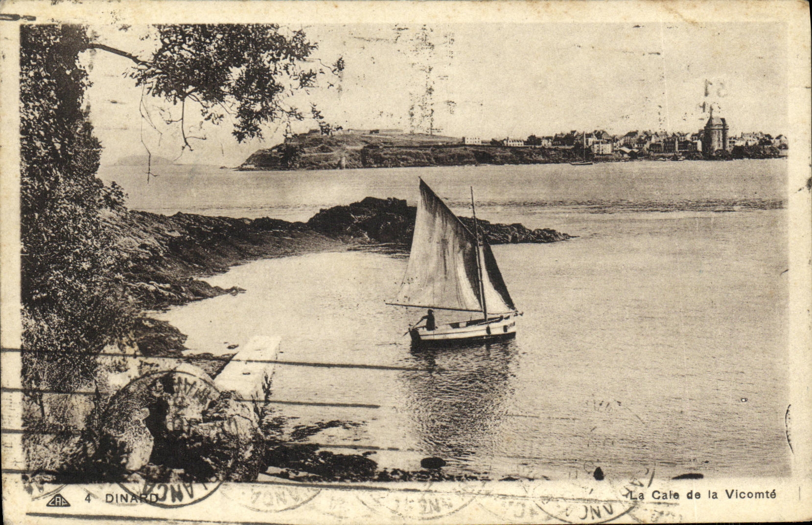 Dinard — La Cale de la Vicomté — CH DES ARTS PHOTOGRAPHIQUES