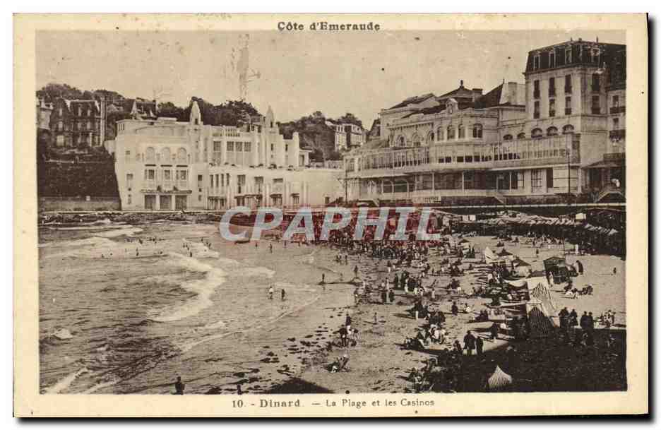 Dinard — La Plage et les Casinos — Côte d'Émeraude