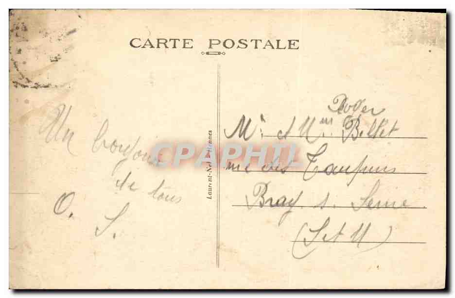 CPA Dinard La Plage et le Crystal Hotel — Rückseite
