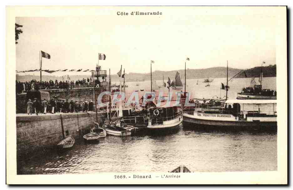 Dinard — L'Arrivée — Laurent-M.-Hennnes, n°2669