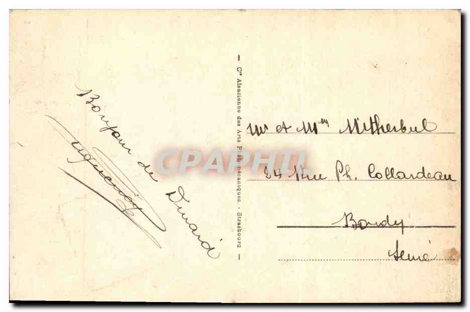 CPA Dinard Vue vers St Malo Bateaux Vedettes blanches — Rückseite