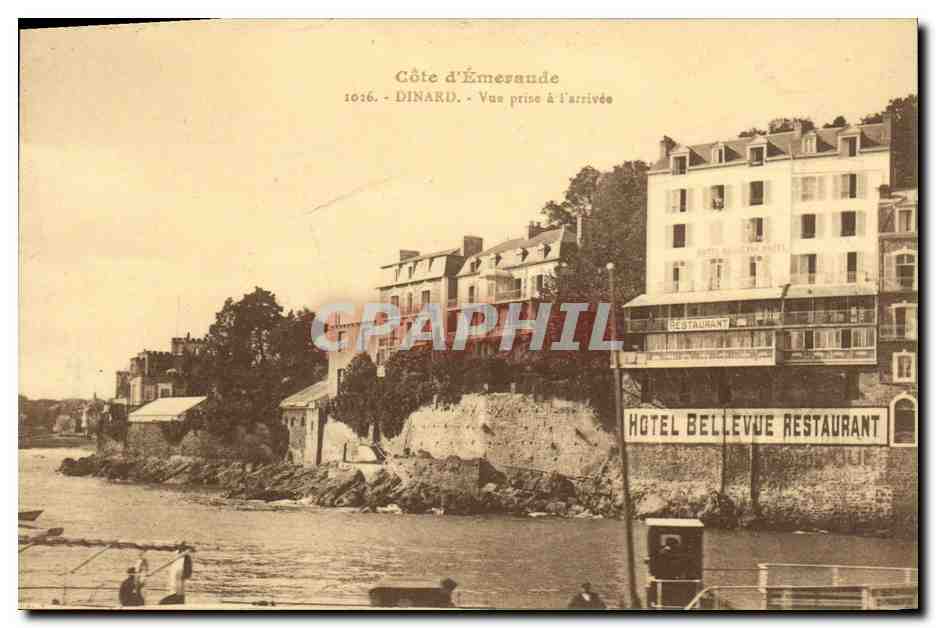 Côte d'Émeraude - Ansicht bei der Ankunft - Dinard