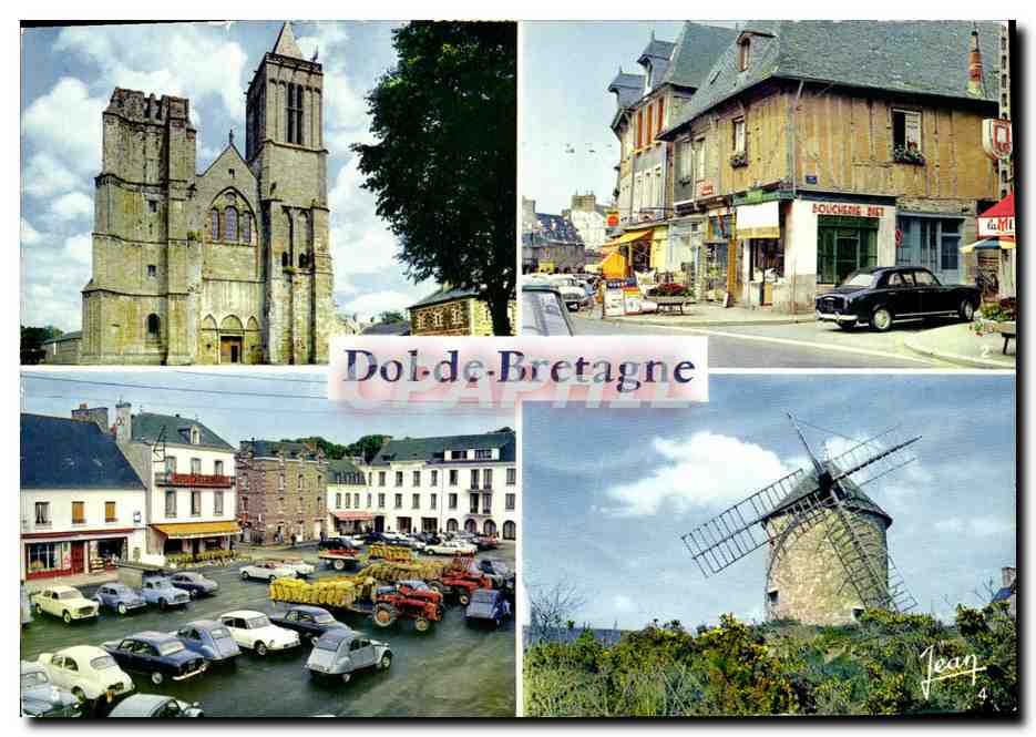 Dol-de-Bretagne — vue panoramique — Les Éditions J.F.M. (Finistère)