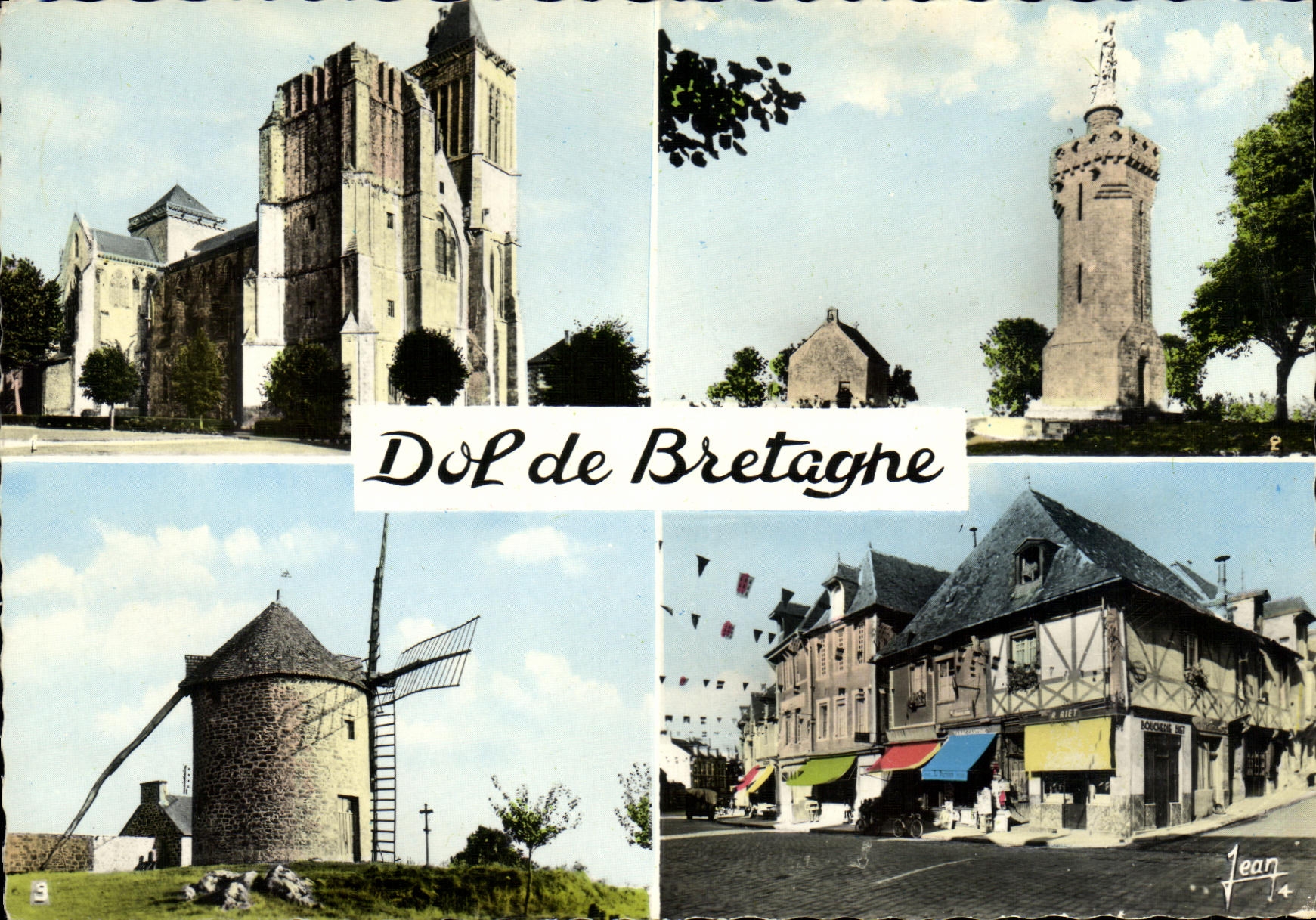 Dol de Bretagne — Cathédrale Saint-Samson, Chapelle N.-D. de l'Espérance, Moulin du Tertre, Vieilles Maisons — Éditions Jean