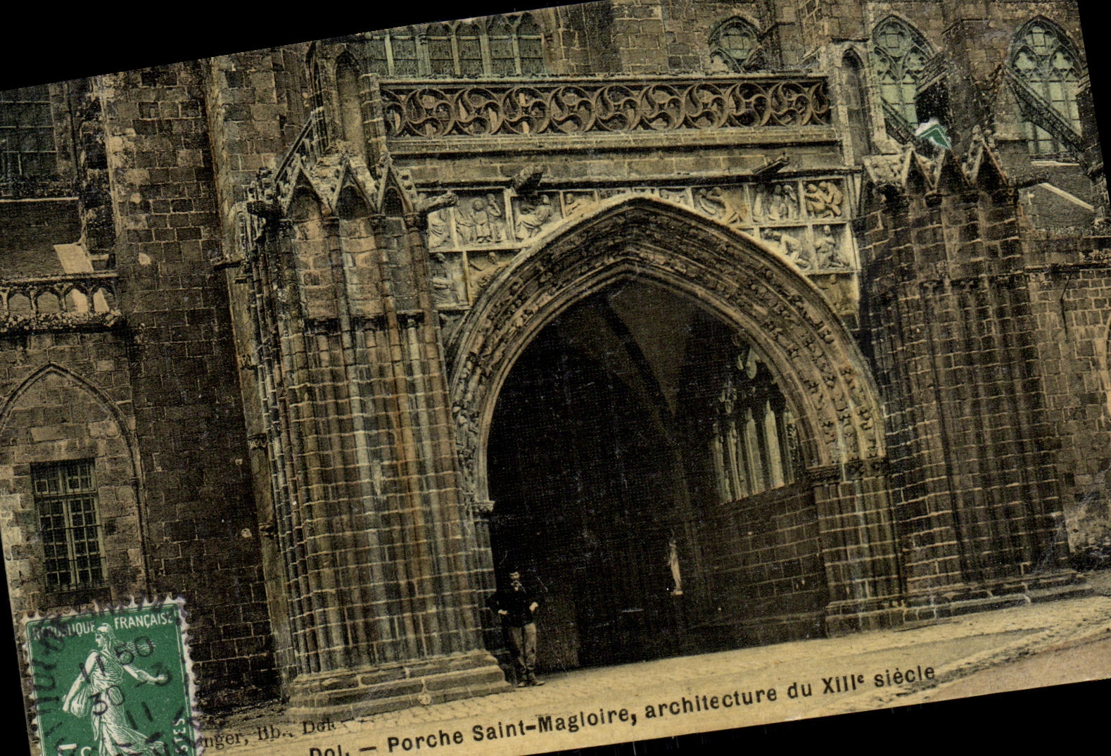 Porch Saint-Magloire — architecture du XIIIe siècle — H. Denger, Hb. Dak