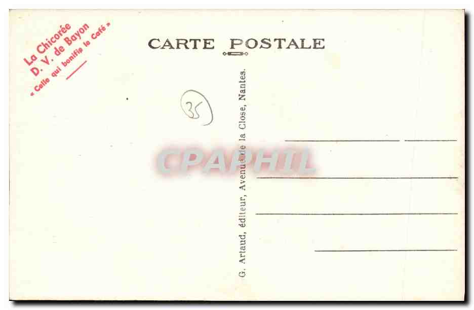 DOL-de-BRETAGNE (I.-et-V.) — Rue Ceinte — G. Artaud, éditeur, Nantes — Rückseite
