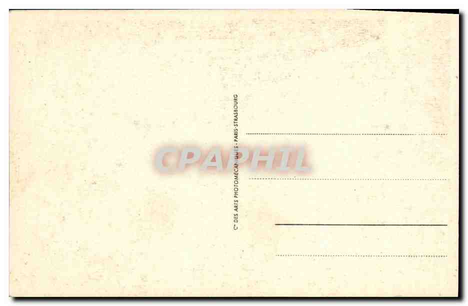 Dol-de-Bretagne — La Cathédrale - Le Maître-Autel — LL 50 — Éditeur : Des Arts Photomécaniques, Paris-Strasbourg — Rückseite