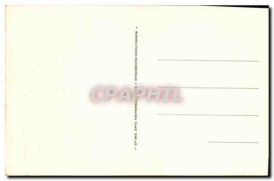 CPA Dol de Bretagne La pierre du champ Dolent — Verso