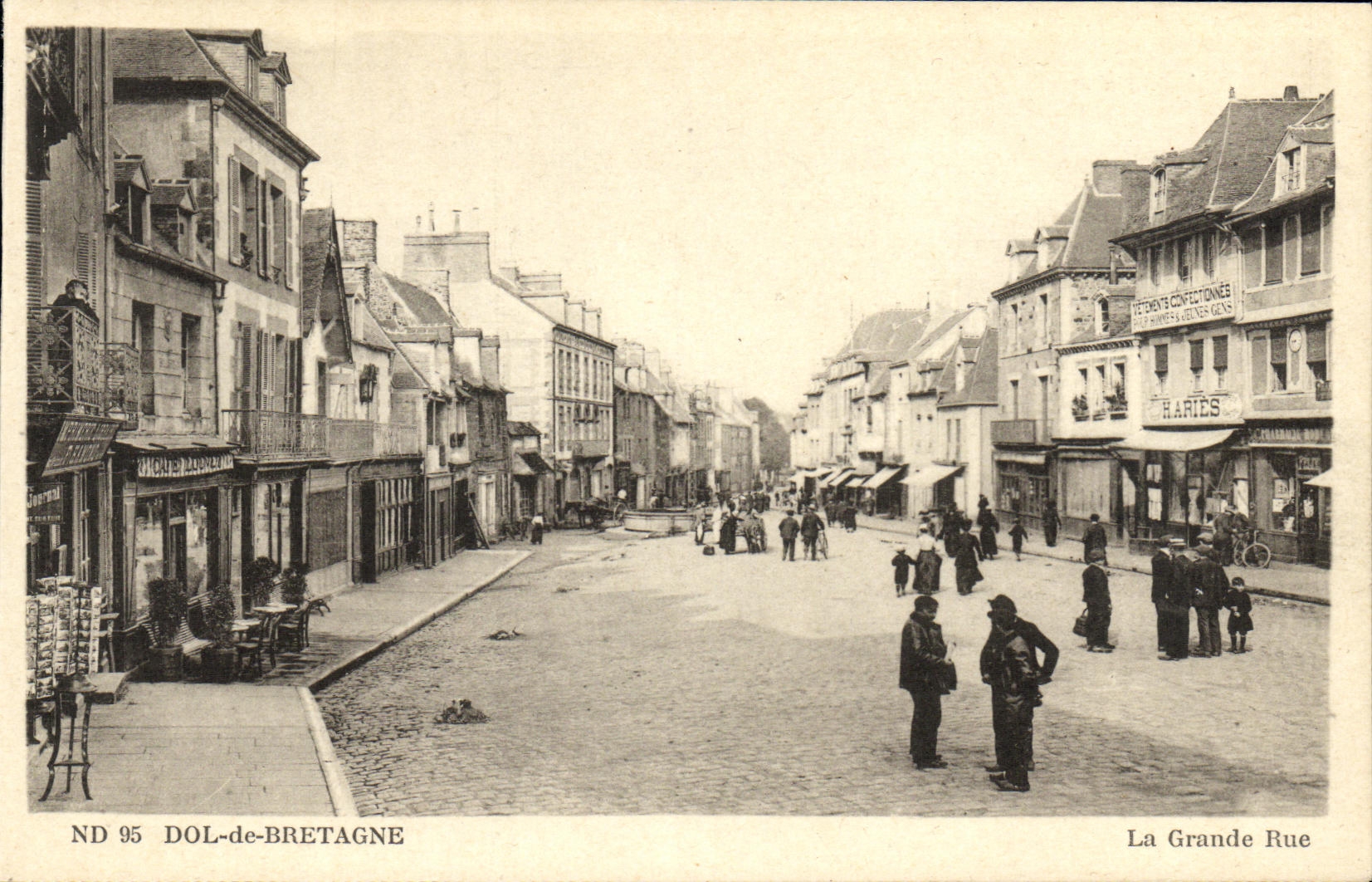 Dol-de-Bretagne — La Grande Rue — C. des Arts Photo-Méridiens, Paris