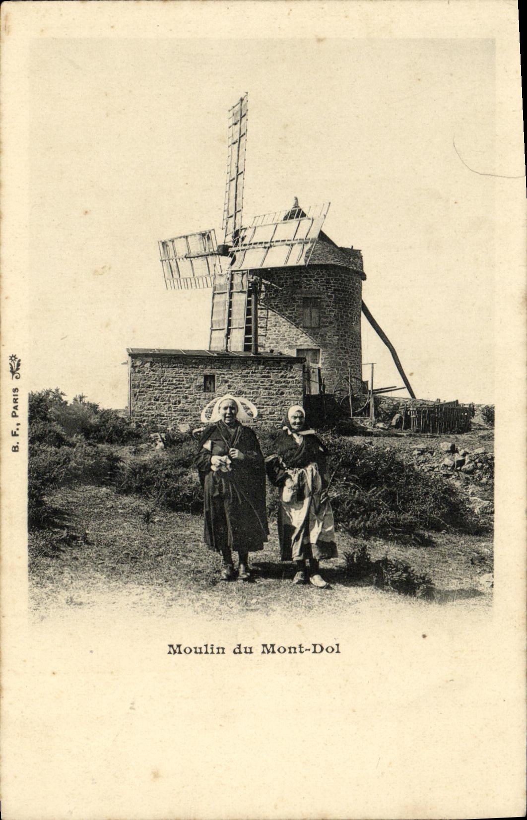 Moulin du Mont-Dol — B.F. Paris, n° de série visible