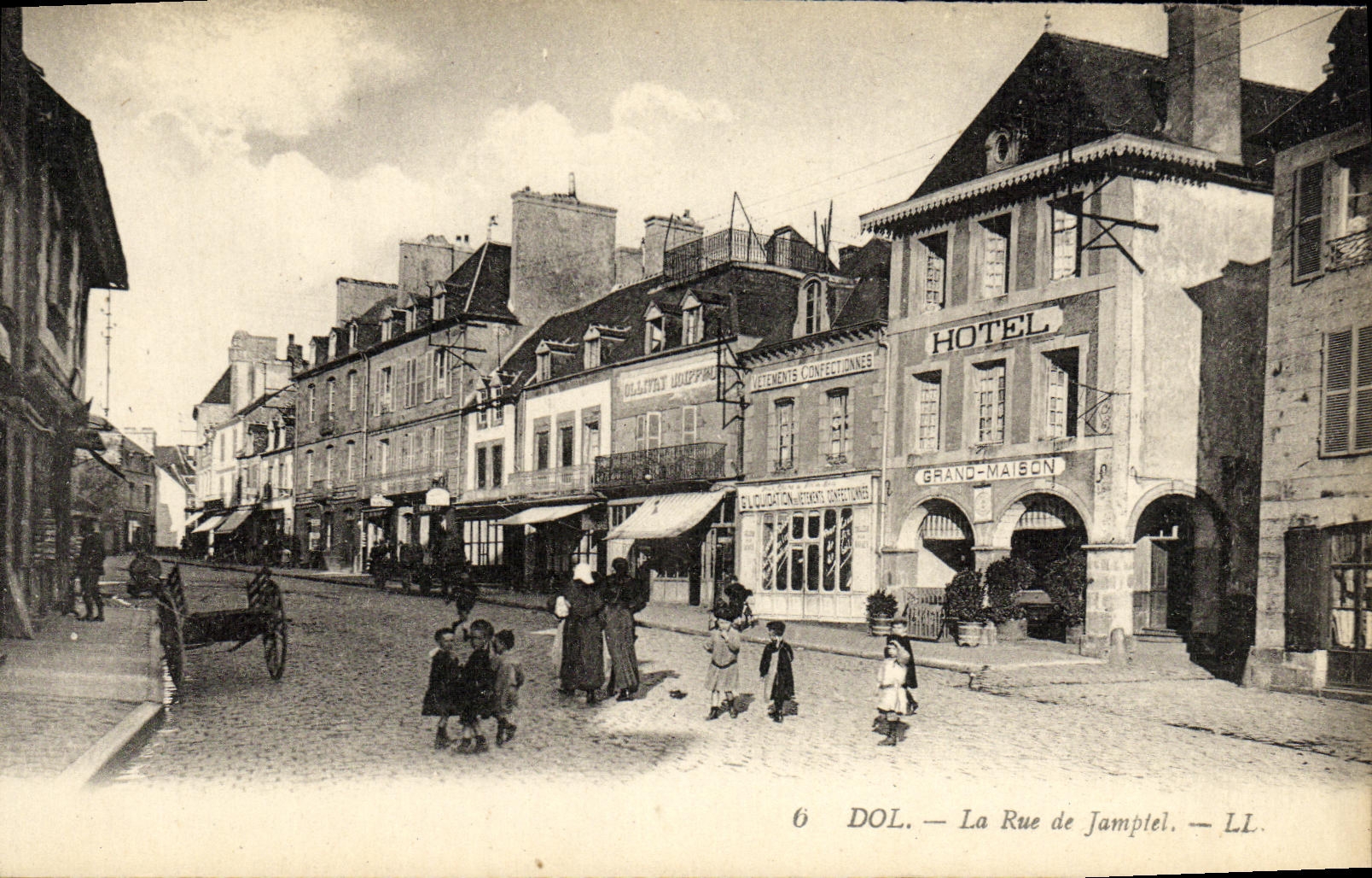 DOL. — La Rue de Jamptel — LL. — Éditeur LL, n°6