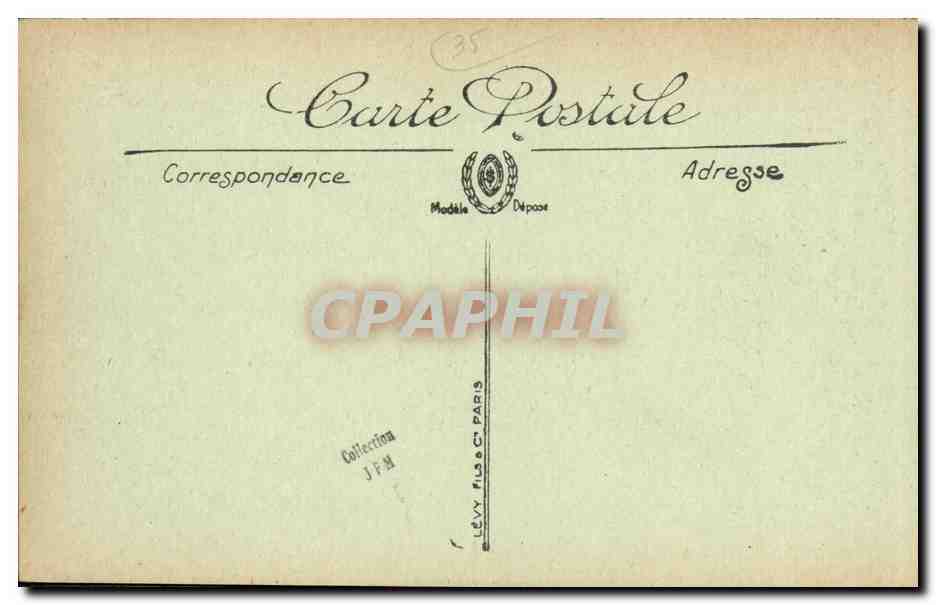 Dol — La Grande Rue et le Bassin — LL — Rückseite