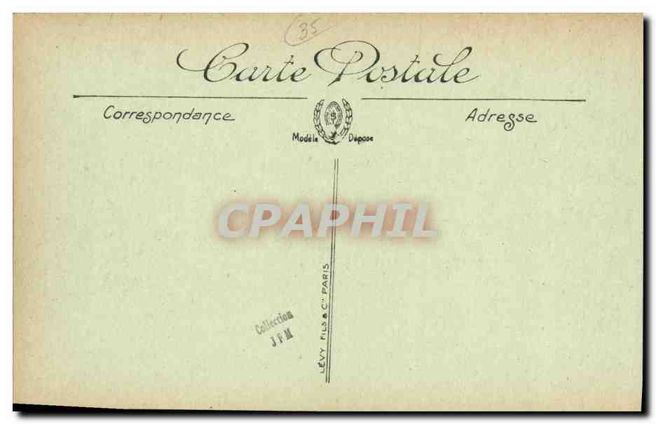 Dol - Boulevard de Minac et le Calvaire — Lévy Frères & Cie, Paris — Verso
