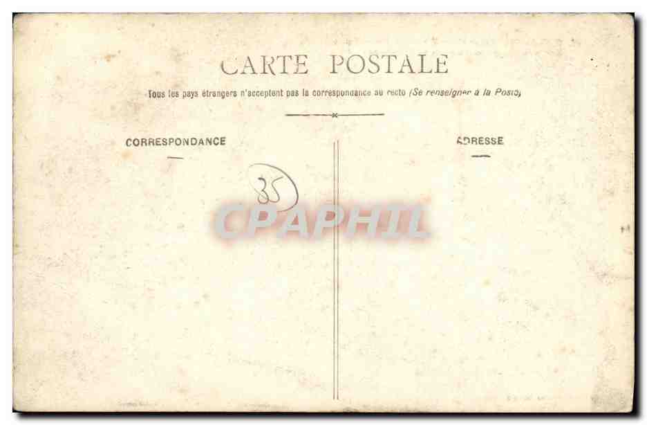 Dol-de-Bretagne (I.-et-V.) — Le Mont-Dol — Sur la montagne la chapelle de l'Espérance — Rückseite