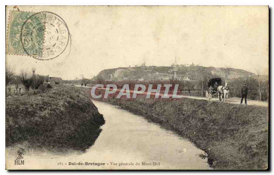 Dol-de-Bretagne — Vue générale du Mont-Dol — HLM, n° 285