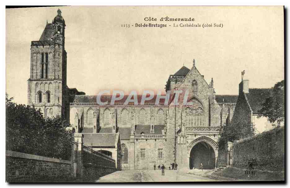 Côte d'Émeraude - La Cathédrale (côté Sud) — H. Le Malliot, éditeur, Saint-Malo