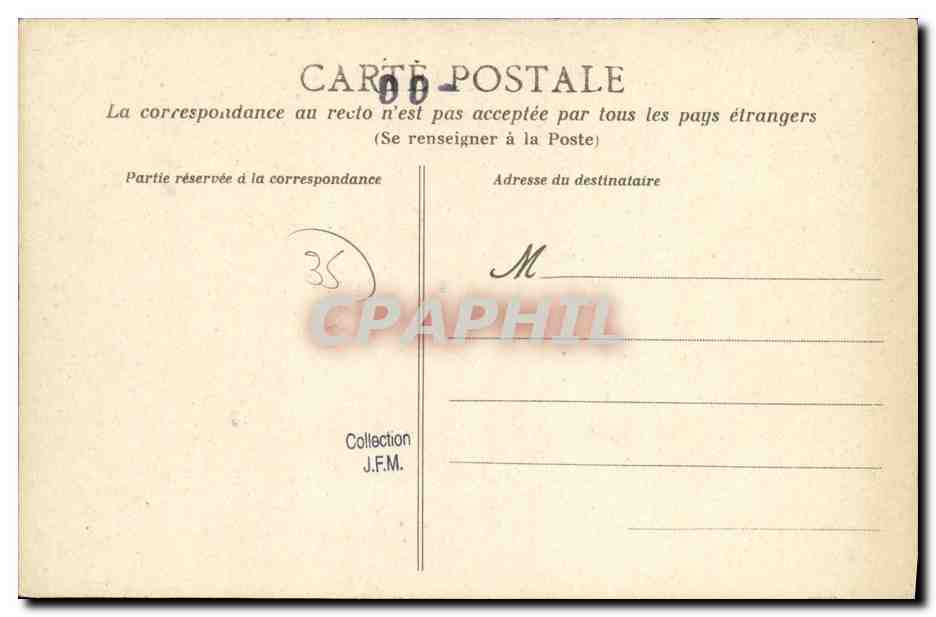Côte d'Emeraude — Le Robinet — Dol-de-Bretagne — éditeur 1292 — Rückseite