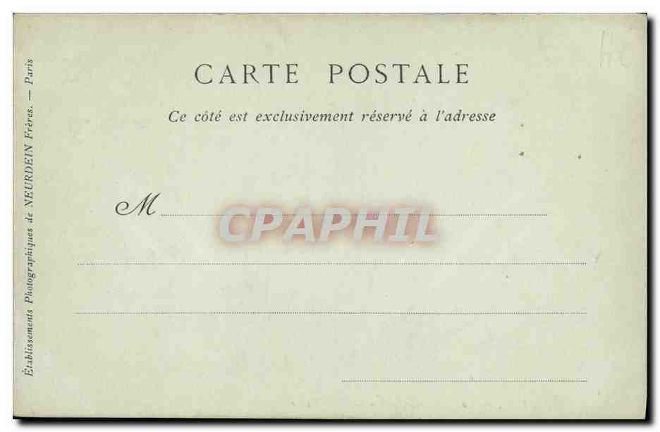Dol — La Cathédrale, côté nord, XIIe Siècle — Collections ND Phot — Rückseite