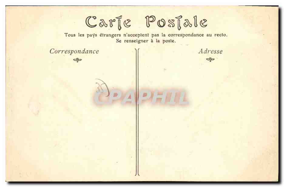 Dol — Vieille maison des Plaids (XIe siècle) — E. Legellier, imprimerie-librairie — Rückseite