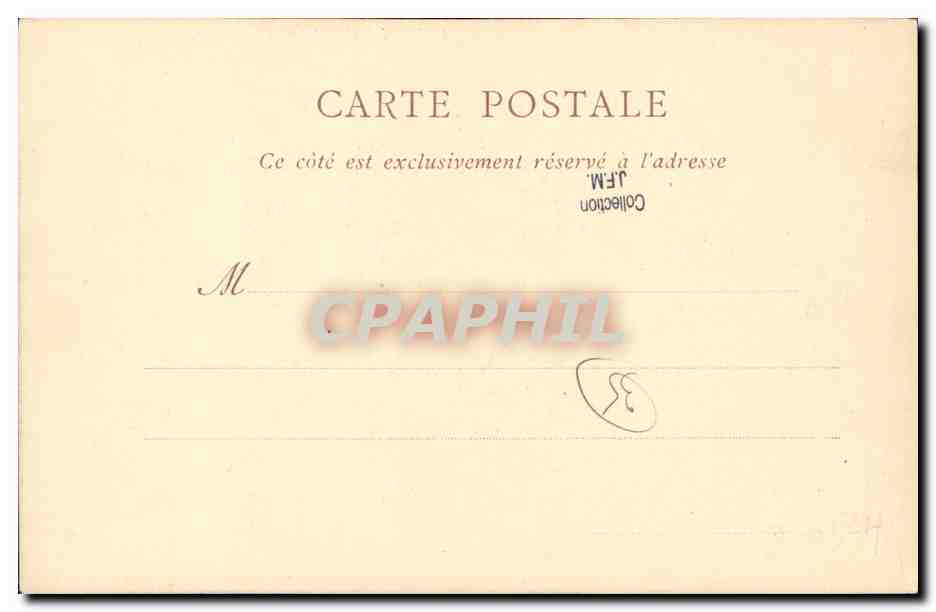 CPA Dol La Pierre du Champ Dolent — Verso