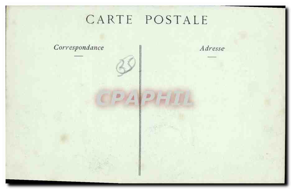 CPA Dol La Nef de la Cathedrale — Verso